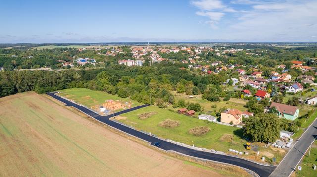 Obrázek parcely boční pohled